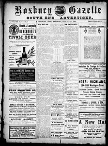 Roxbury Gazette and South End Advertiser, January 23, 1904