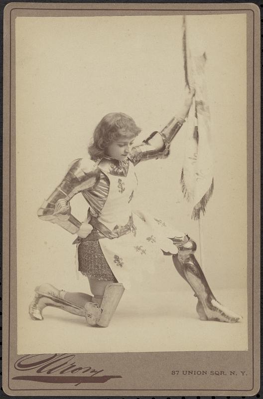 Margaret Mather as Joan of Arc