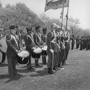 ROTC inspection, Buttonwood Park, New Bedford