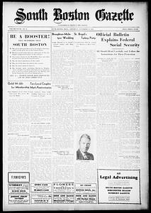 South Boston Gazette, November 21, 1936