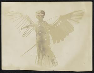 The flying man
