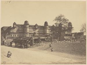 View of the Man Mandir Palace from the south-west, Gwalior