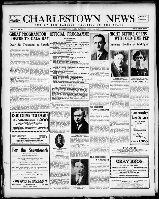 The Charlestown News - Digital Commonwealth