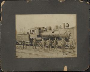 Boston & Maine Locomotive 292 and crew