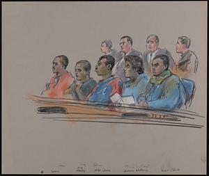 Lewis, Mike Handy, Mike Coleman, Terrence Williams, Frank Coleman