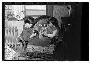 Two children