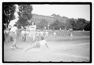 Women's baseball game
