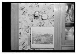 Calendar on wall