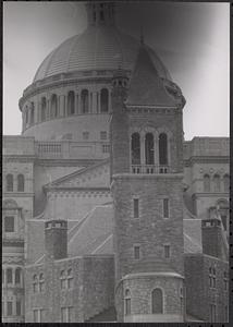 First Church of Christ Scientist seen from behind