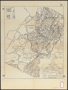 Zoning districts city of Boston map 9 Jamaica Plain