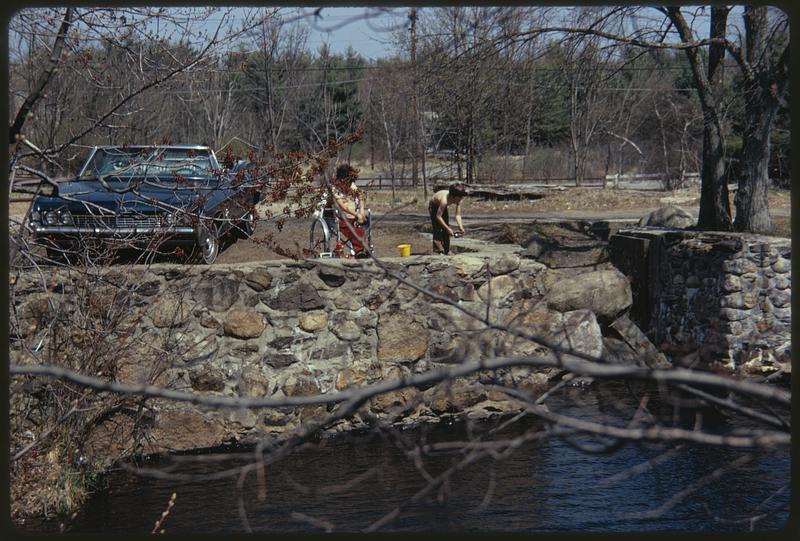 North River. New dam area. Fishing at Pembroke Hanover line Digital