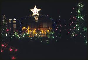 Christmas scene, St Ann's, Wollaston