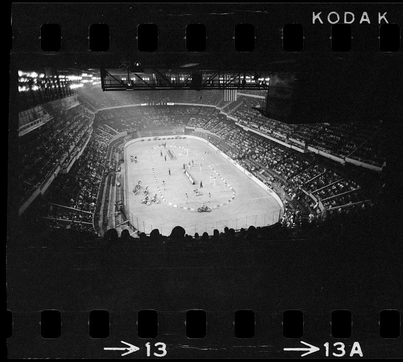 Motorcycle races at Boston Garden, Boston