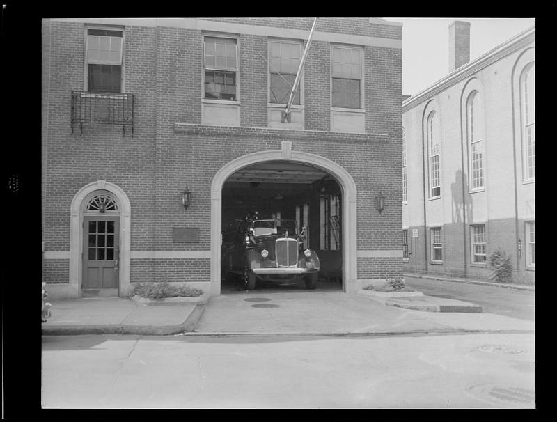 Fire house on Mt. Vernon St.