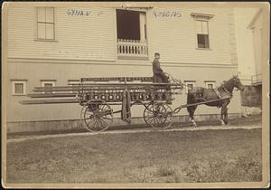 Pepperell Hook & Ladder bucket wagon "Young America"