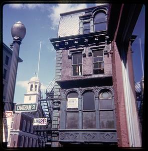 Faneuil Hall from Chatham St. built 1742-1805