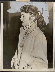 Rosemarie Baylis, one of two women ordered off stand to refresh memory