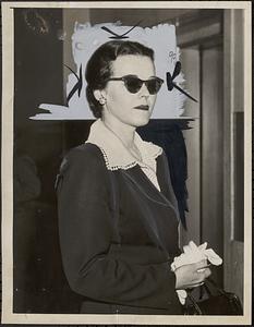 Miss Harriett Clark, 33, Fayette St., So. End, in Municipal Court