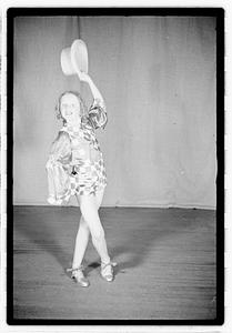Girl dancer in costume
