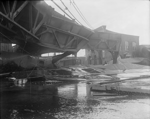 Boston elevated twisted into new shapes, after Molasses Disaster