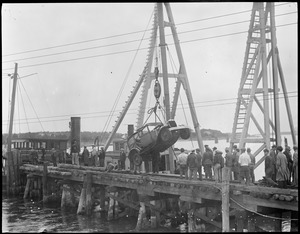 Barnstable clerk drives into Cape Cod Canal at Bourne and drowns.