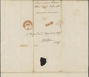 Barnabas Palmer to George Coffin, 18 June 1833