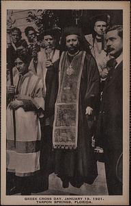Greek Cross Day, January 19, 1921, Tarpon Srpings, Florida