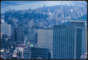 Elevated view of Manhattan, New York, from Empire State Building