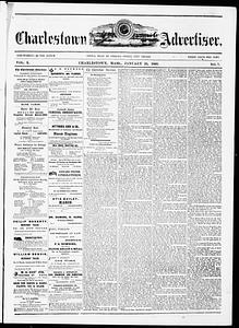 Charlestown Advertiser, January 25, 1860