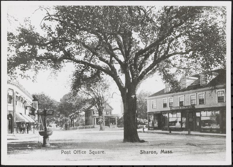 Post Office Square, Sharon, Mass.