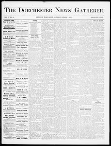 The Dorchester News Gatherer, October 02, 1875