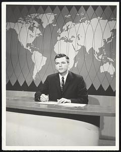 NBC Television Network. NBC-TV Caption. Subjects: Robert Abernethy. Program: "Update". Time: NBC-TV Network, Saturdays (12 noon, NYT)