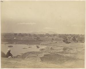 [Illegible] from hill in Warangal Fort