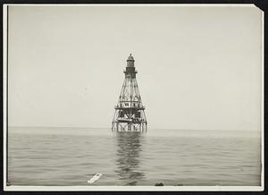 Fouey Rock Light. A Lighthouse off the Keys - Biscayne Bay Lighthouse