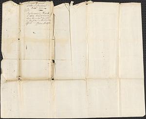 Mashpee Accounts, 1802-1803