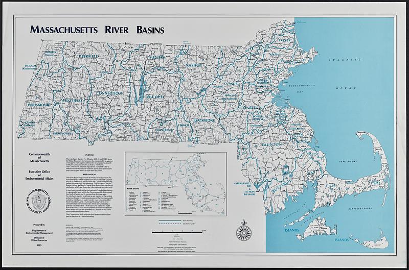 Massachusetts river basins