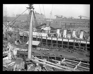 Ships under maintenance