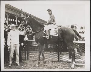 Winner in Ladies' Day race at Pimlico