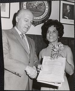 Mr. George K. Walker, Mrs. Sylvia L. Evans