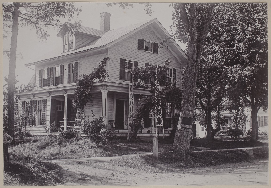 Photograph Album of the Newell Family of Newton, Massachusetts - Carl or Goodrich Residence -