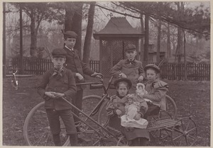 Photograph Album of the Newell Family of Newton, Massachusetts - McClellan and Newell Children -