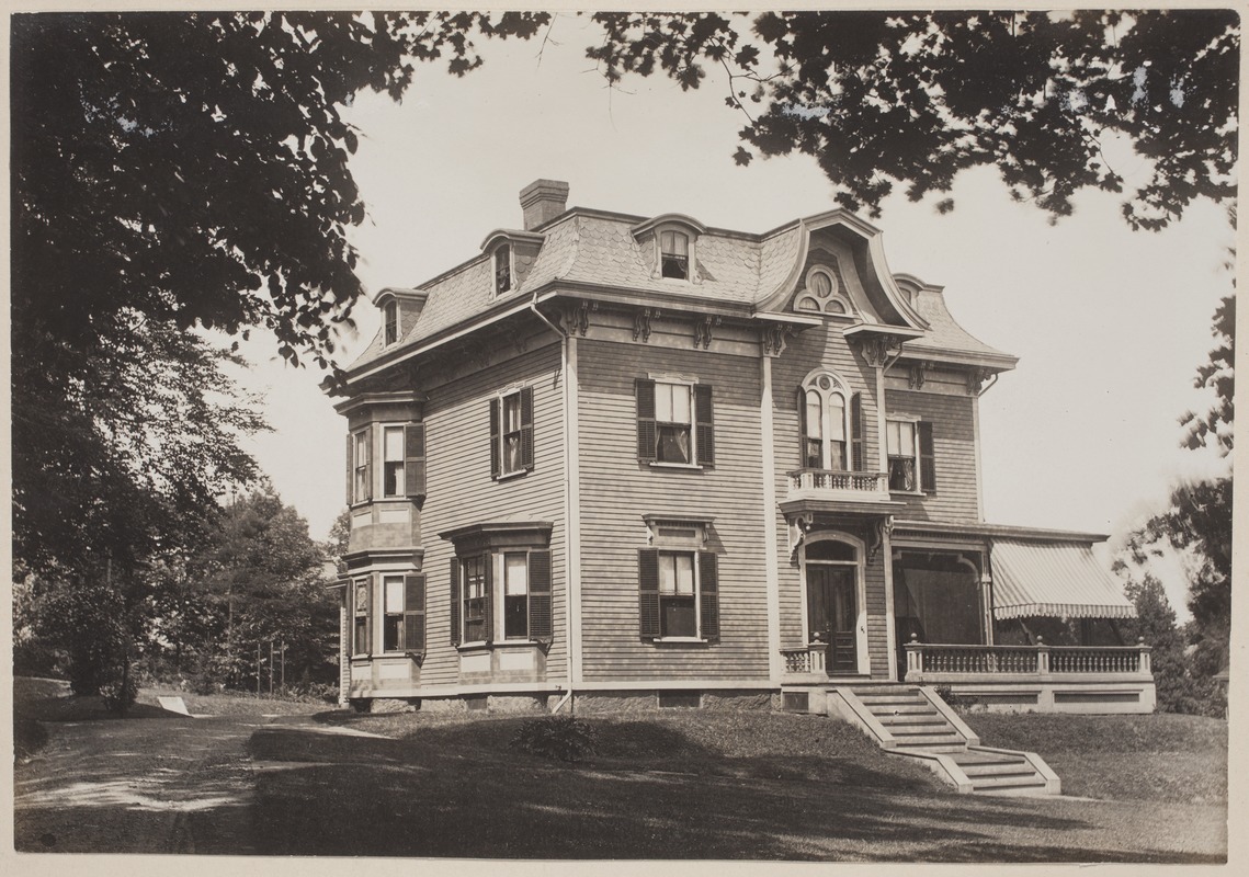 Photograph Album of the Newell Family of Newton, Massachusetts Plimpton and Newell Residence