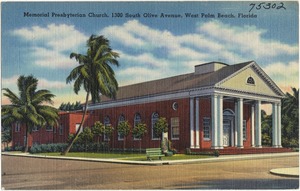 Memorial Presbyterian Church, 1300 S. Olive Avenue, West Palm Beach, Florida