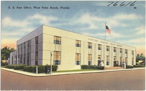 U.S. Post Office, West Palm Beach, Florida