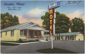 Arcadia Motel, Hy. 80 East, Arcadia, La.