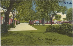 Roxie Motor Court, Highway 66, Arcadia, California