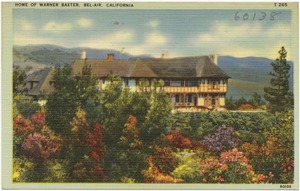 Home of Warner Baxter, Bel-Air, California