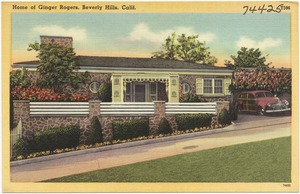 Home of Ginger Rogers, Beverly Hills, California