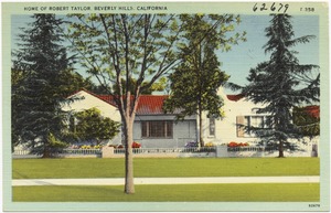 Home of Robert Taylor, Beverly Hills, California