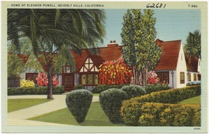 Home of Eleanor Powell, Beverly Hills, California